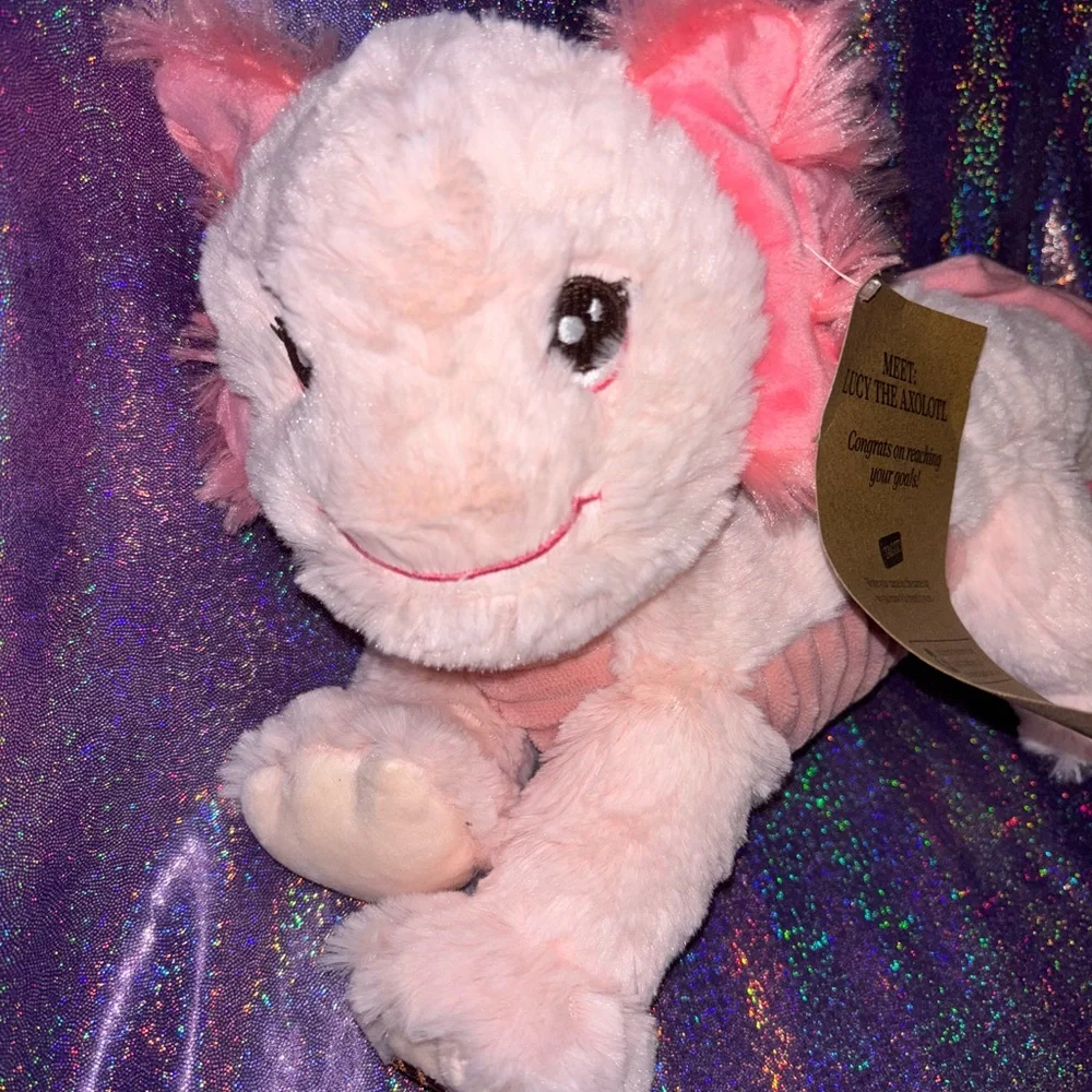 Lucy The Axolotl Girl Scout Plush By Little Brownie